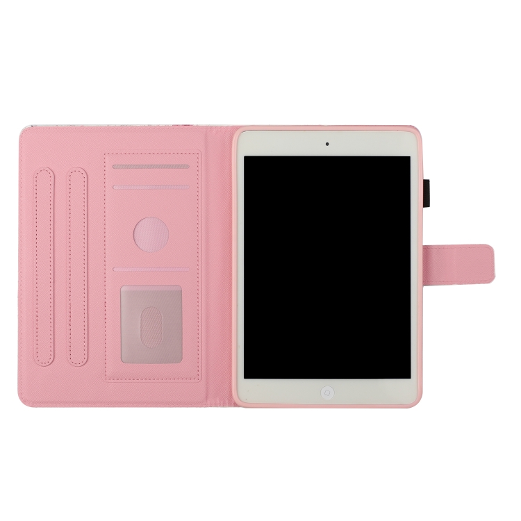 For iPad Mini 5 / 4 / 3 / 2 / 1 3D Pattern Horizontal Flip Leather Case with Card Slots & Holder & Sleep / Wake-up Function(Rose Flower) For iPad Mini 5 / 4 / 3 / 2 / 1 3D Pattern Horizontal Flip Leather Case with Card Slots & Holder & Sleep / Wake-up Function(Rose Flower)