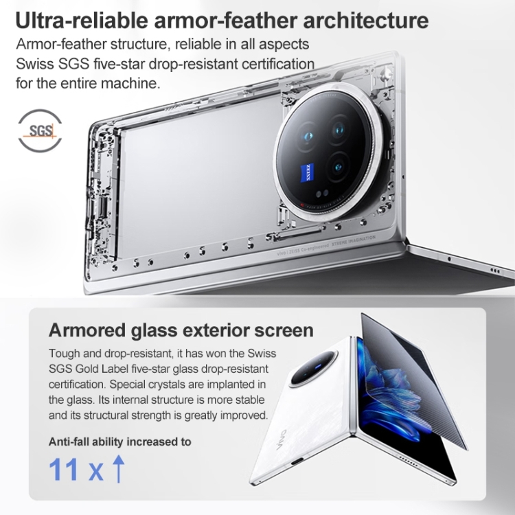 vivo X Fold3 1TB スマートフォン 本体 Amazon | 【SIMフリー】Vivo X Fold 3 5G V2303A Dual Sim 1TB