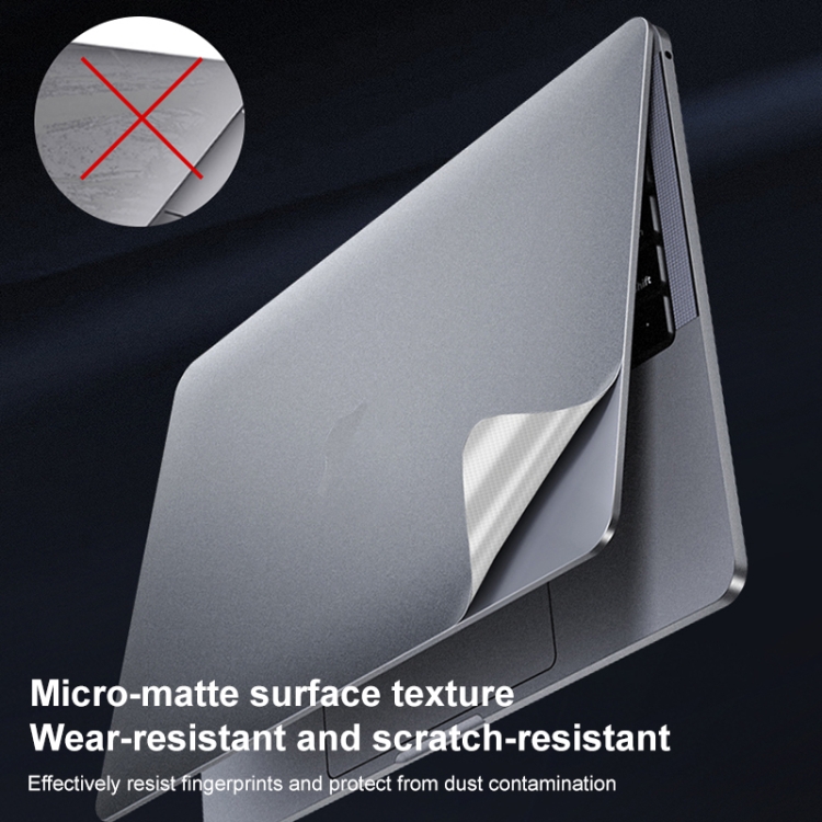 For MacBook Pro 16.2 inch 2021 ZGA 5 in 1 Laptop All-round Protective Film(Silver) For MacBook Pro 16.2 inch 2021 ZGA 5 in 1 Laptop All-round Protective Film(Silver)