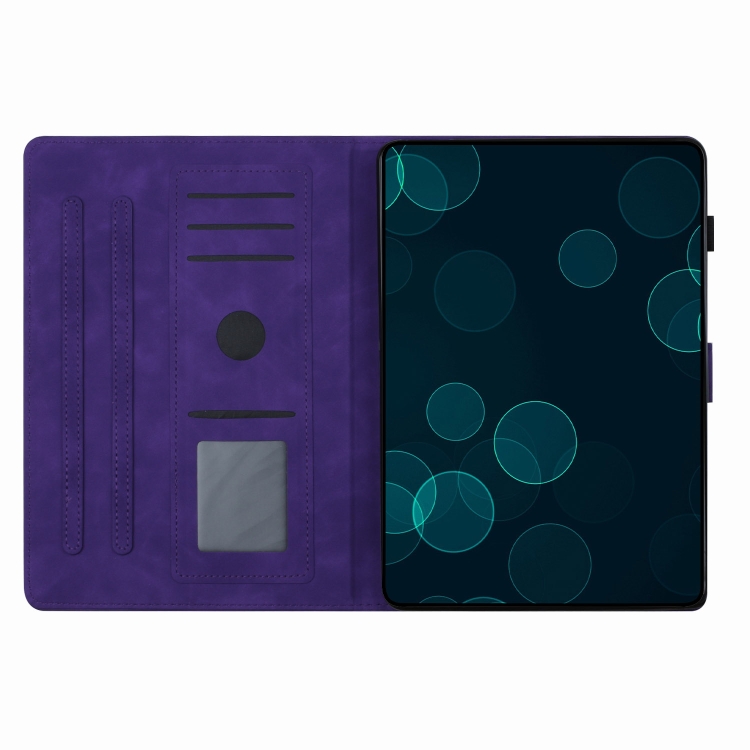 For iPad Pro 11 2018/Air4 10.9/Air5 Coconut Tree Embossed Smart Leather Tablet Case(Purple) For iPad Pro 11 2018/Air4 10.9/Air5 Coconut Tree Embossed Smart Leather Tablet Case(Purple)