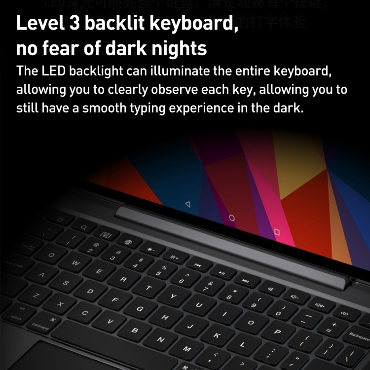 For iPad Pro 11 2022/2021/2020/2018/Air 4/5 Aluminum Alloy Bluetooth Touch Keyboard Leather Case(Grey) For iPad Pro 11 2022/2021/2020/2018/Air 4/5 Aluminum Alloy Bluetooth Touch Keyboard Leather Case(Grey)