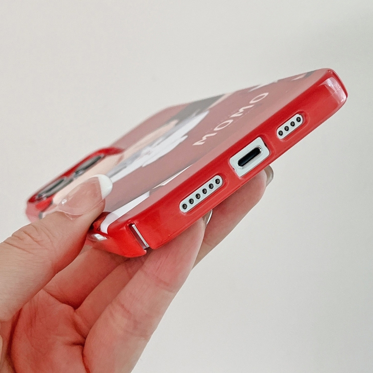 For iPhone 15 Plus Cartoon Film Craft Hard PC Phone Case(Cat) For iPhone 15 Plus Cartoon Film Craft Hard PC Phone Case(Cat)