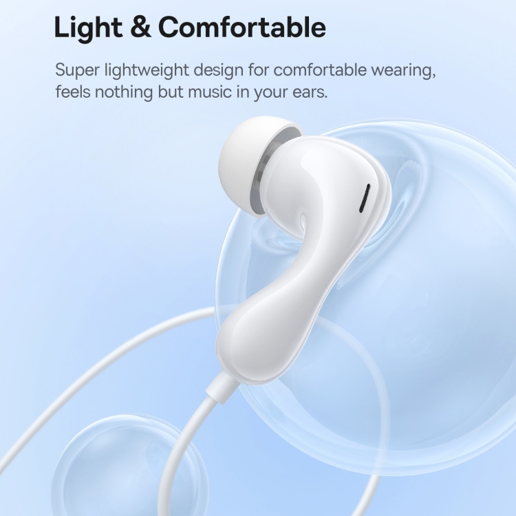 Baseus Encok HZ20 In-Ear Wired Earphones(White) - 4