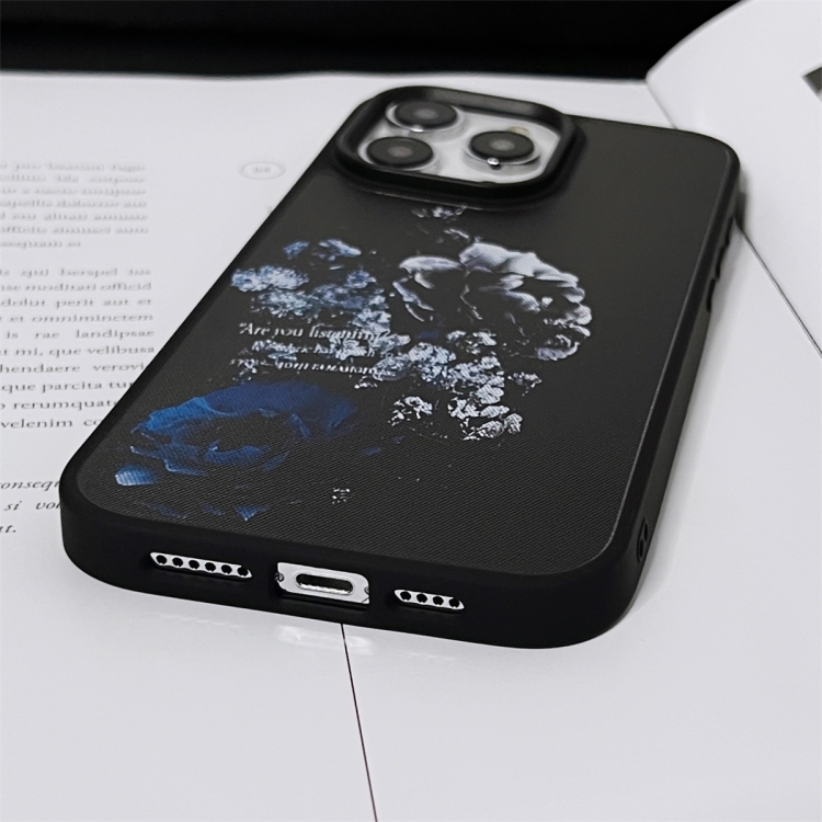 For iPhone 14 Skin Feel Matte TPU+PC Shockproof Phone Case(Rose) For iPhone 14 Skin Feel Matte TPU+PC Shockproof Phone Case(Rose)