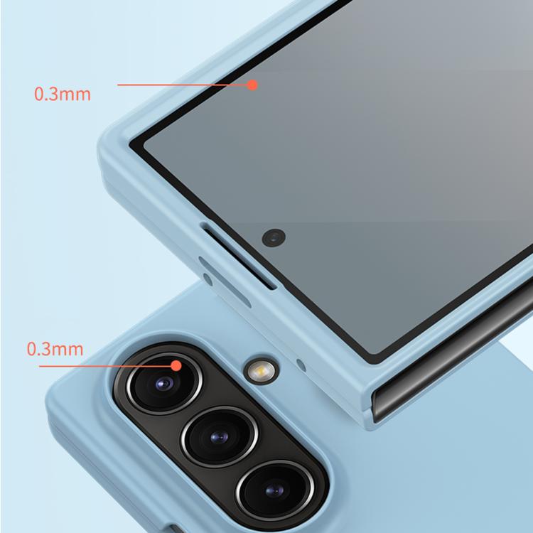 For Samsung Galaxy Z Fold7 Skin Feel PC Full Coverage Shockproof Phone Case(Forest Green)