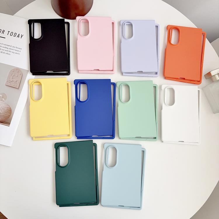 For Galaxy Z Fold8 Wide 5G Skin Feel PC Full Coverage Shockproof Phone Case(Klein Blue)