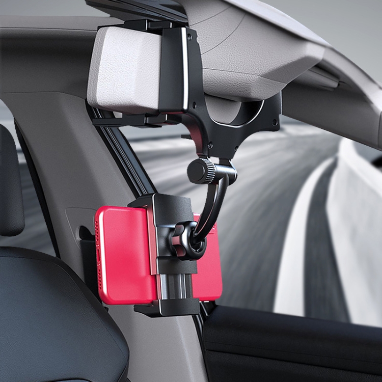 360 Degree Car Rearview Mirror Holder(Black) 360 Degree Car Rearview Mirror Holder(Black)