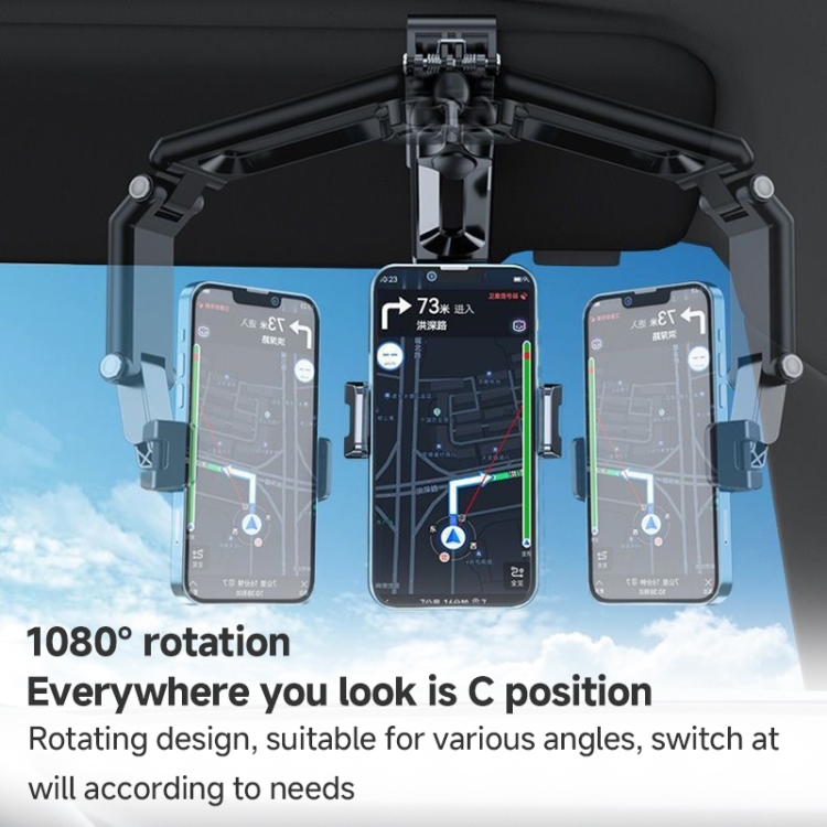 Multi functional Car Sun Visor Using Phone Holder(Black Green) Multi functional Car Sun Visor Using Phone Holder(Black Green)