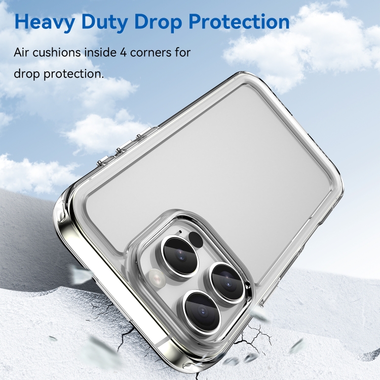 For iPhone 16 Pro Candy Series TPU Phone Case(Transparent) For iPhone 16 Pro Candy Series TPU Phone Case(Transparent)