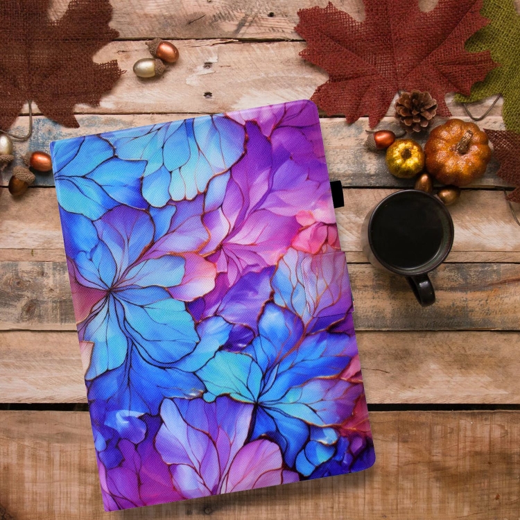 For iPad 10.2 2021 / 2020 / 2019 Voltage Painted Smart Leather Tablet Case(Petals) For iPad 10.2 2021 / 2020 / 2019 Voltage Painted Smart Leather Tablet Case(Petals)