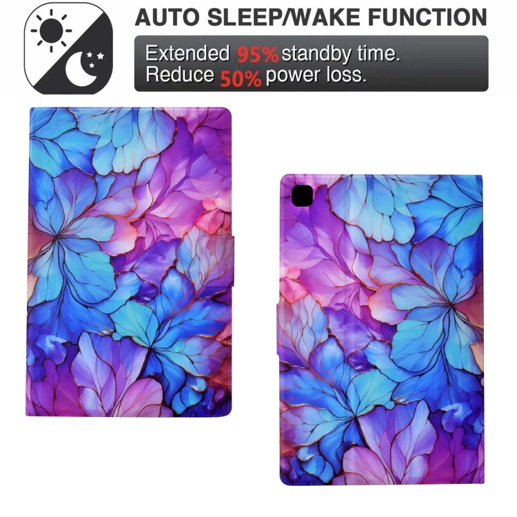 For iPad 10.2 2021 / 2020 / 2019 Voltage Painted Smart Leather Tablet Case(Petals) For iPad 10.2 2021 / 2020 / 2019 Voltage Painted Smart Leather Tablet Case(Petals)