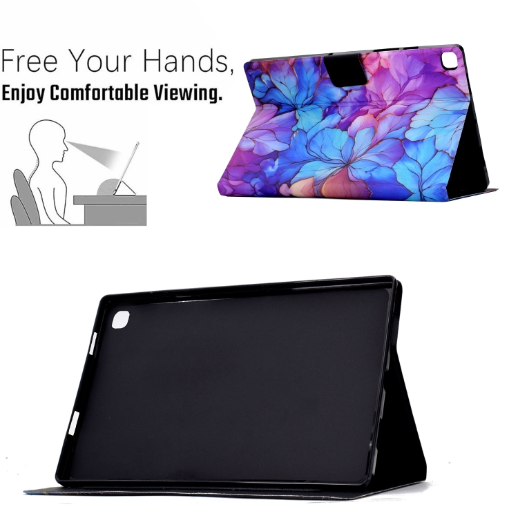 For iPad 10.2 2021 / 2020 / 2019 Voltage Painted Smart Leather Tablet Case(Petals) For iPad 10.2 2021 / 2020 / 2019 Voltage Painted Smart Leather Tablet Case(Petals)