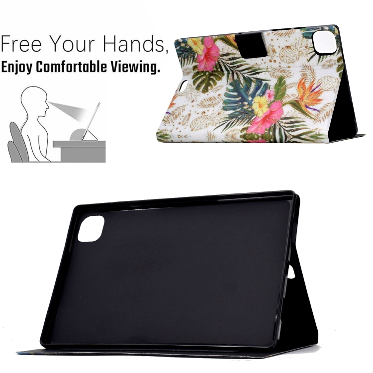 For iPad Air 10.9 2022 / 2020 Voltage Painted Smart Leather Tablet Case(Gold Pineapple) For iPad Air 10.9 2022 / 2020 Voltage Painted Smart Leather Tablet Case(Gold Pineapple)