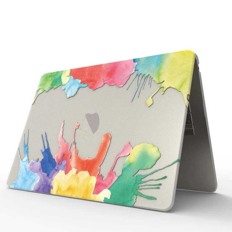 For MacBook 12 inch A1534 UV Printed Pattern Laptop Frosted Protective Case(DDC-126)