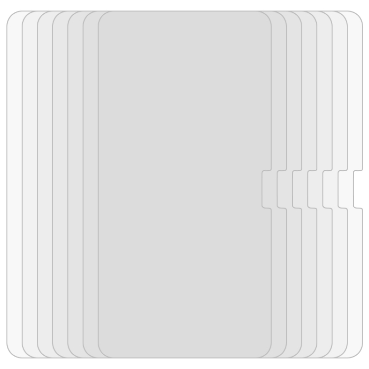 Para iPad Pro 11 2024 50 piezas Protector de pantalla mate Paperfeel - 1