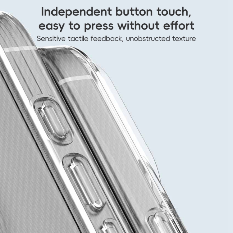 For iPhone 16 Plus ZGA Clear TPU Shockproof Phone Case(Transparent) For iPhone 16 Plus ZGA Clear TPU Shockproof Phone Case(Transparent)