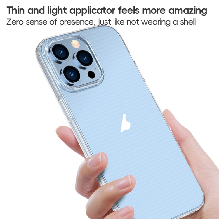 For iPhone 15 Pro Max ZGA Clear TPU Shockproof Phone Case(Transparent) For iPhone 15 Pro Max ZGA Clear TPU Shockproof Phone Case(Transparent)