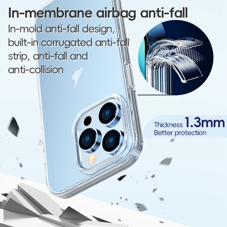 For iPhone 15 Pro Max ZGA Clear TPU Shockproof Phone Case(Transparent) For iPhone 15 Pro Max ZGA Clear TPU Shockproof Phone Case(Transparent)
