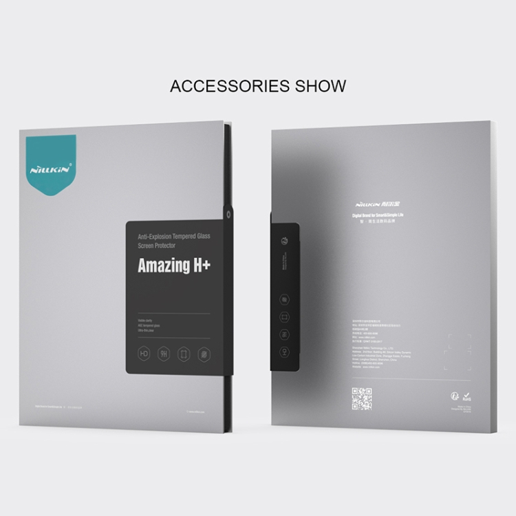 For iPad Pro 13 2024 / Air 13 2024 NILLKIN H+ Series Tempered Glass Film