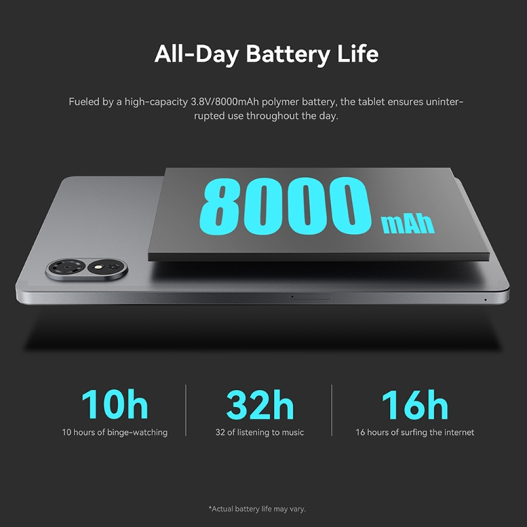 ALLDOCUBE iPlay 60 Lite 4G LTE タブレット PC、4GB+128GB、11 インチ