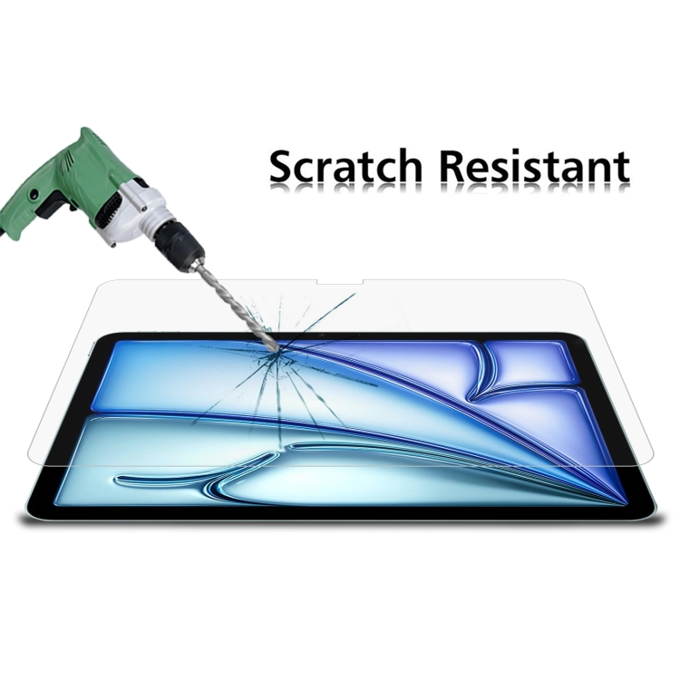 For iPad Air 11 2024 0.26mm 9H 2.5D Explosion-proof Tempered Glass Film For iPad Air 11 2024 0.26mm 9H 2.5D Explosion-proof Tempered Glass Film