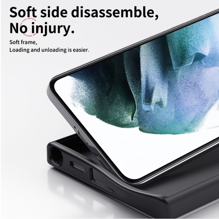 For Samsung Galaxy S25 5G Double Ring MagSafe Holder Carbon Fibre Phone Case(Black) For Samsung Galaxy S25 5G Double Ring MagSafe Holder Carbon Fibre Phone Case(Black)