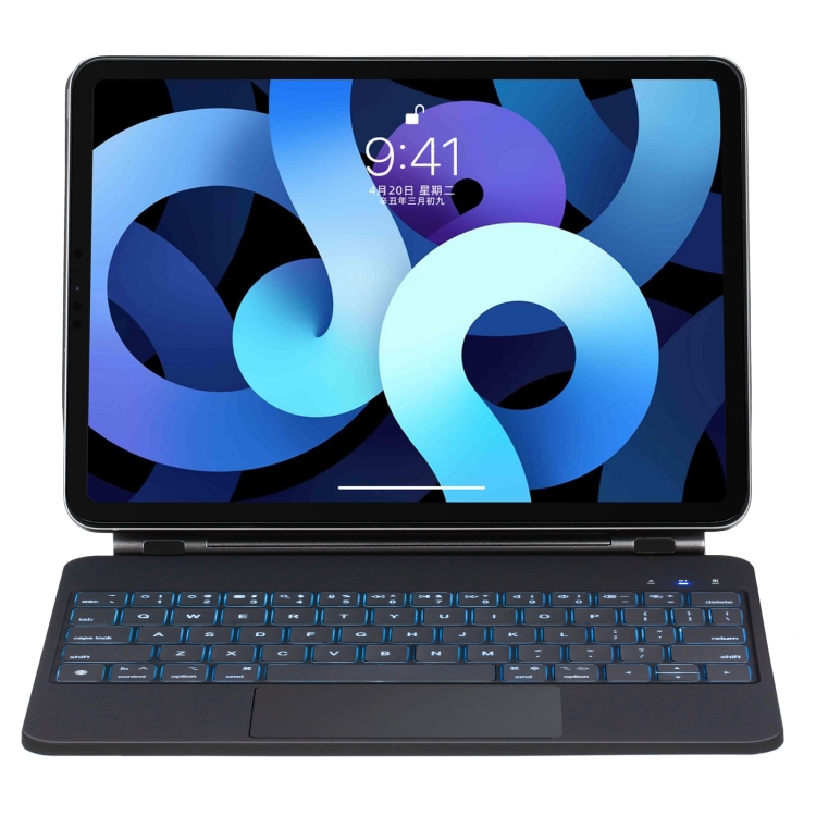 For iPad Air 11 2024 / Pro 11 / Air 2022 10.9 Touch Pad Bluetooth Keyboard Leather Case(Black) For iPad Air 11 2024 / Pro 11 / Air 2022 10.9 Touch Pad Bluetooth Keyboard Leather Case(Black)