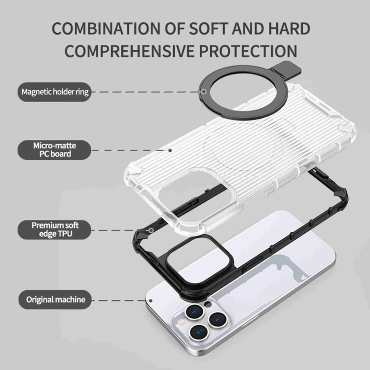 For iPhone 16 Plus Grating Holder Shockproof Phone Case(Green) For iPhone 16 Plus Grating Holder Shockproof Phone Case(Green)