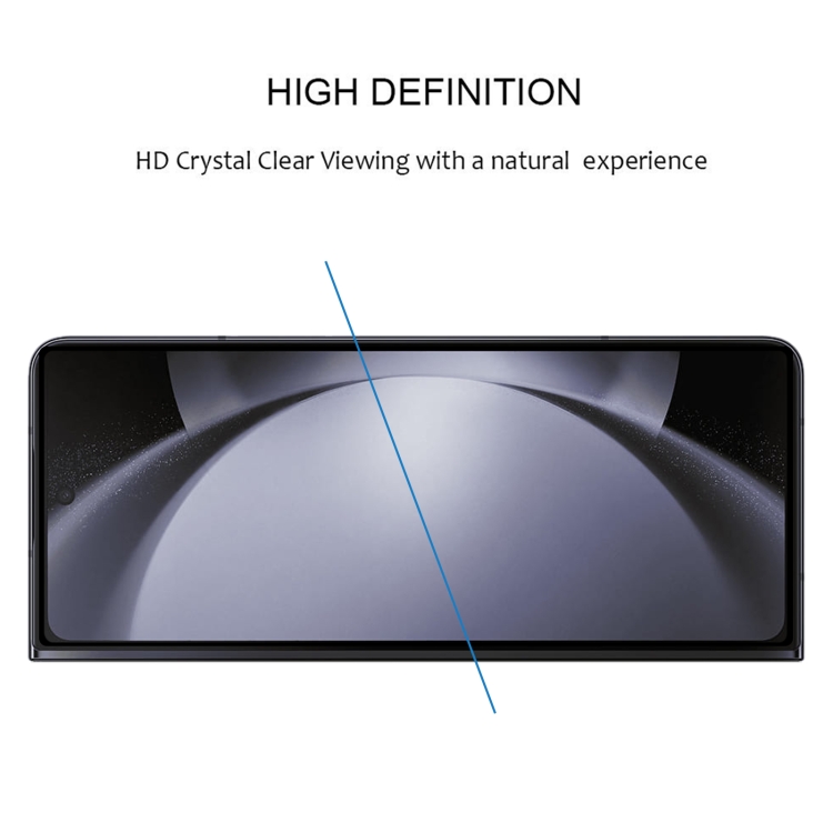 For Samsung Galaxy Z Fold6 Front Screen Full Glue Full Cover Screen Protector Tempered Glass Film For Samsung Galaxy Z Fold6 Front Screen Full Glue Full Cover Screen Protector Tempered Glass Film