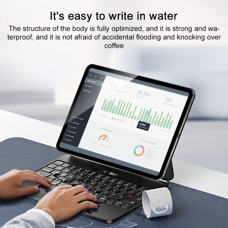 For iPad Pro 11 2018-2022/Air 10.9 2020-2022 MOMAX KB5 Mag Link Wireless Floating Waterproof Magnetic Keyboard For iPad Pro 11 2018-2022/Air 10.9 2020-2022 MOMAX KB5 Mag Link Wireless Floating Waterproof Magnetic Keyboard