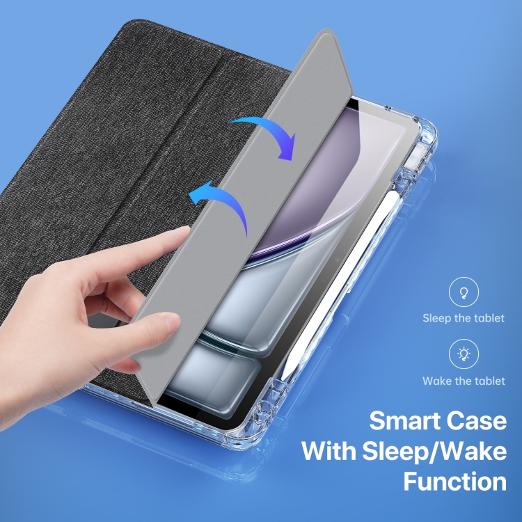 For iPad Air 13 2024 / Pro 12.9 DUX DUCIS Unid Series PU+TPU Smart Tablet Case(Black) For iPad Air 13 2024 / Pro 12.9 DUX DUCIS Unid Series PU+TPU Smart Tablet Case(Black)