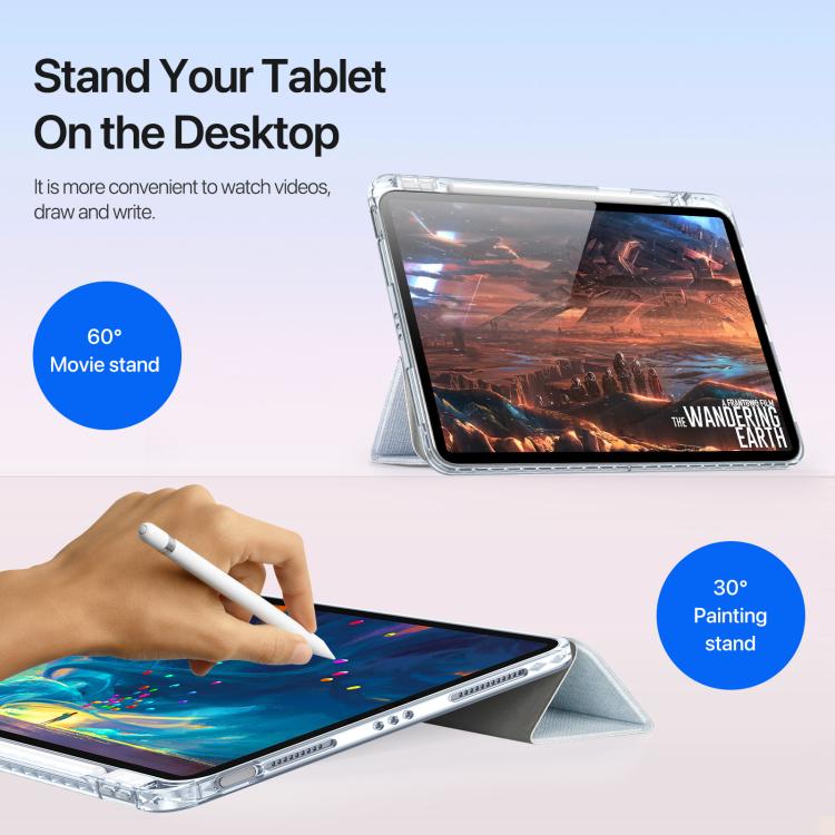 For iPad Air 11 2024/Air 5/Air 4 DUX DUCIS Unid Series PU+TPU Smart Tablet Case(Blue) For iPad Air 11 2024/Air 5/Air 4 DUX DUCIS Unid Series PU+TPU Smart Tablet Case(Blue)