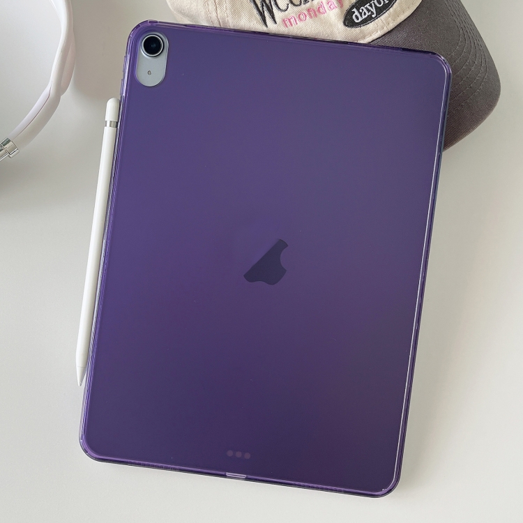 For iPad Air 13 2024 / Pro 12.9 2022 Skin-feeling Crystal Clear Acrylic Tablet Case(Purple) For iPad Air 13 2024 / Pro 12.9 2022 Skin-feeling Crystal Clear Acrylic Tablet Case(Purple)