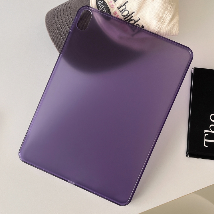 For iPad Air 13 2024 / Pro 12.9 2022 Skin-feeling Crystal Clear Acrylic Tablet Case(Purple) For iPad Air 13 2024 / Pro 12.9 2022 Skin-feeling Crystal Clear Acrylic Tablet Case(Purple)