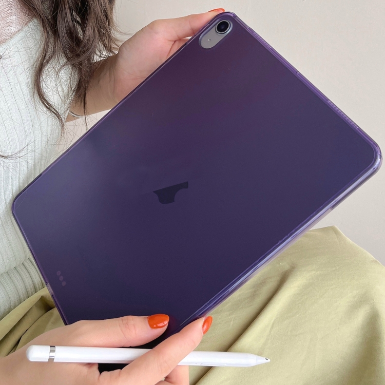 For iPad Air 13 2024 / Pro 12.9 2022 Skin-feeling Crystal Clear Acrylic Tablet Case(Purple) For iPad Air 13 2024 / Pro 12.9 2022 Skin-feeling Crystal Clear Acrylic Tablet Case(Purple)