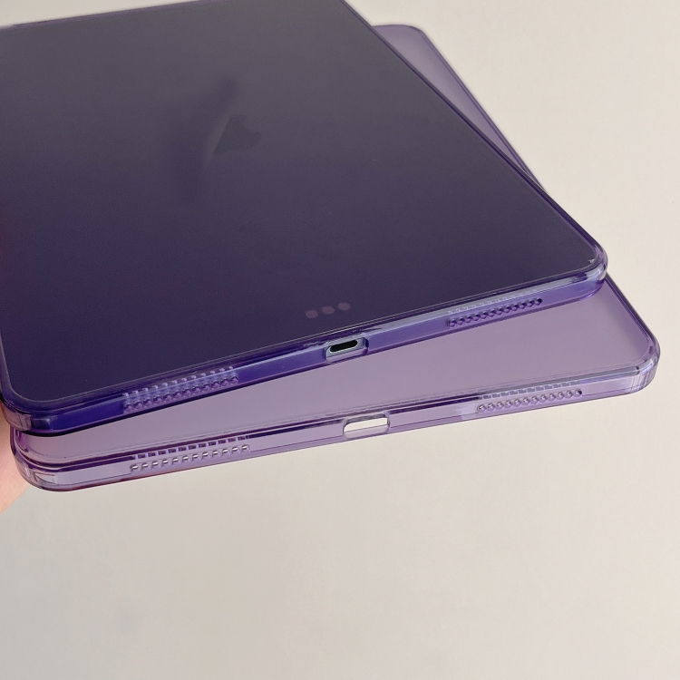 For iPad Air 13 2024 / Pro 12.9 2022 Skin-feeling Crystal Clear Acrylic Tablet Case(Purple) For iPad Air 13 2024 / Pro 12.9 2022 Skin-feeling Crystal Clear Acrylic Tablet Case(Purple)