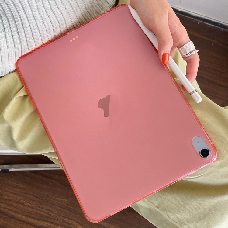 For iPad 10th Gen 10.9 2022 Skin-feeling Crystal Clear Acrylic Tablet Case(Pink) For iPad 10th Gen 10.9 2022 Skin-feeling Crystal Clear Acrylic Tablet Case(Pink)