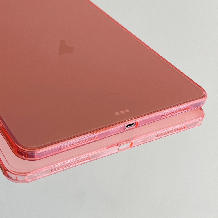 For iPad 10th Gen 10.9 2022 Skin-feeling Crystal Clear Acrylic Tablet Case(Pink) For iPad 10th Gen 10.9 2022 Skin-feeling Crystal Clear Acrylic Tablet Case(Pink)