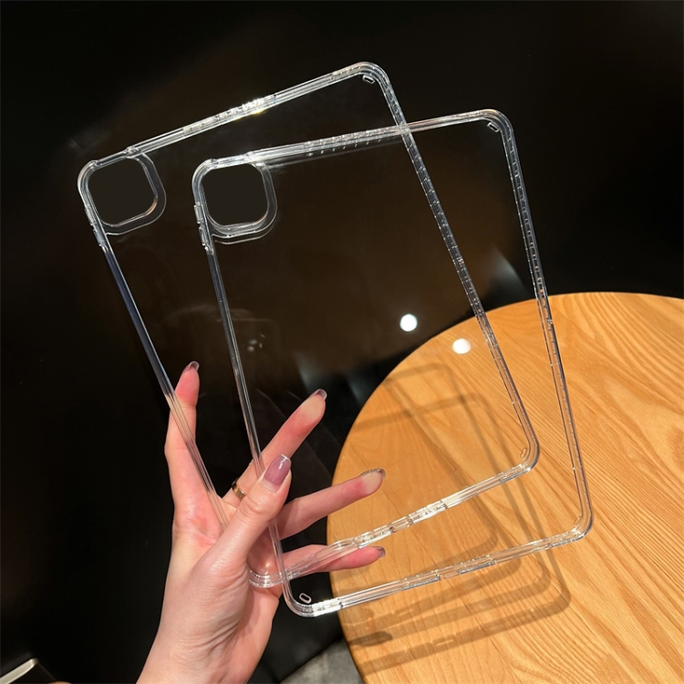 For iPad Air / Air 2 / 9.7 2017 / 2018 Suck Pen Clear Acrylic Tablet Case(Transparent) For iPad Air / Air 2 / 9.7 2017 / 2018 Suck Pen Clear Acrylic Tablet Case(Transparent)