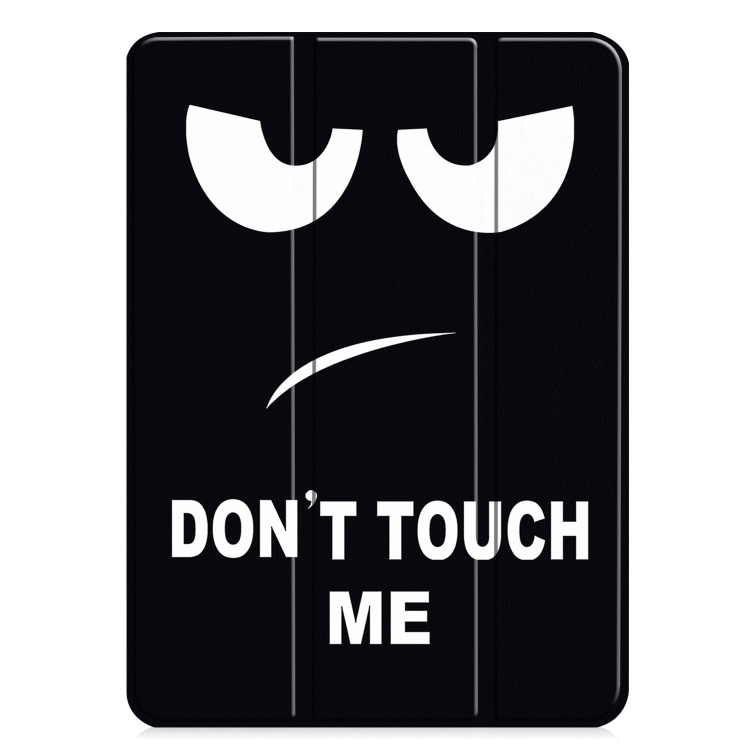For iPad Pro 13 2024 Custer Painted 3-Fold Holder Smart Leather Tablet Case(Big Eyes ME) For iPad Pro 13 2024 Custer Painted 3-Fold Holder Smart Leather Tablet Case(Big Eyes ME)