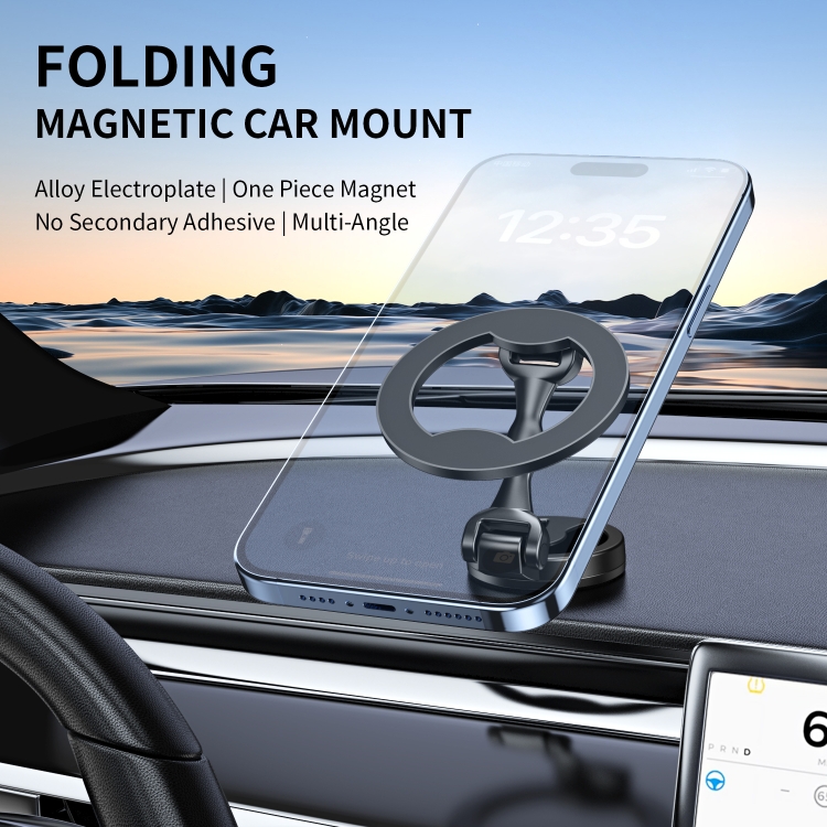 Folding Car Super Strong Magnetic Holder(Black) Folding Car Super Strong Magnetic Holder(Black)