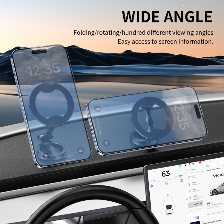 Folding Car Super Strong Magnetic Holder(Black) Folding Car Super Strong Magnetic Holder(Black)