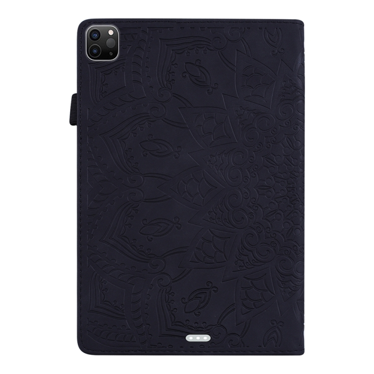 For iPad Pro 13 2024 Calf Texture Embossed Leather Tablet Case(Black) For iPad Pro 13 2024 Calf Texture Embossed Leather Tablet Case(Black)