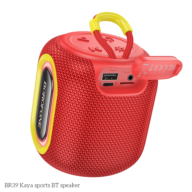 Borofone BR39 Portable Kaya Sports BT Speaker(Black) Borofone BR39 Portable Kaya Sports BT Speaker(Black)