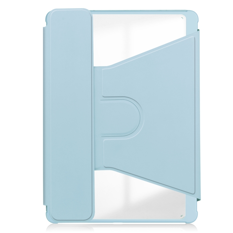 For iPad Pro 11 2024 Transparent Rotation Smart Leather Tablet Case(Sky Blue) For iPad Pro 11 2024 Transparent Rotation Smart Leather Tablet Case(Sky Blue)