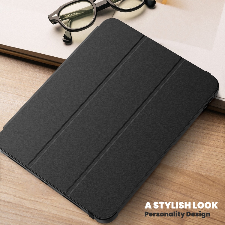 For iPad 10th Gen 10.9 2022 Carbon Fiber Leather Smart Tablet Case(Black) For iPad 10th Gen 10.9 2022 Carbon Fiber Leather Smart Tablet Case(Black)