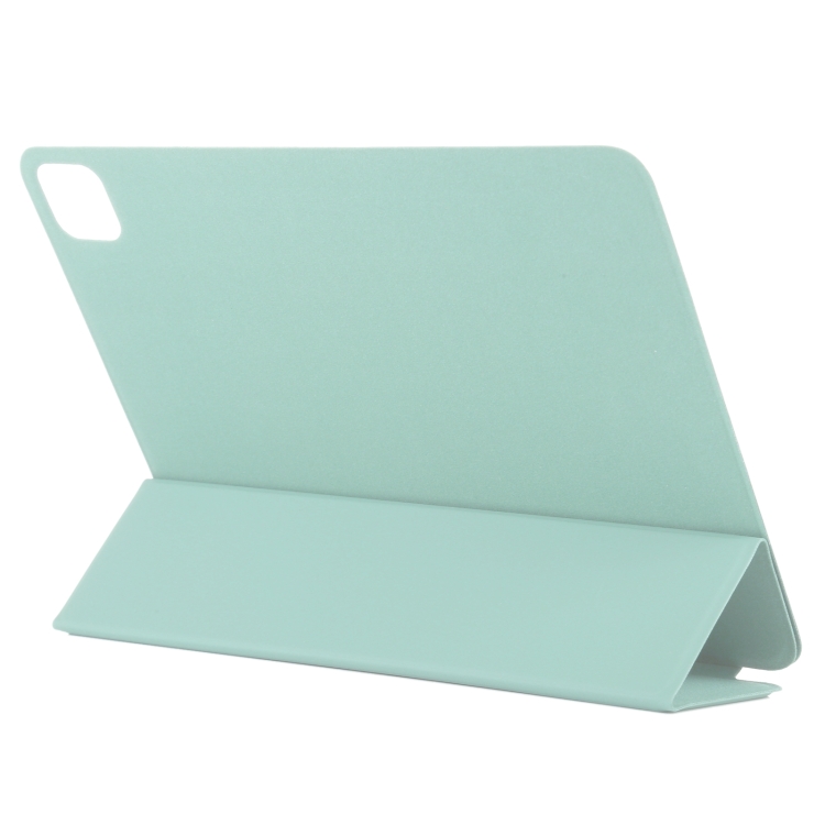 For iPad Pro 13 2024 Double-sided Clip Non-buckle Magnetic PU Smart Tablet Case(Light Green) For iPad Pro 13 2024 Double-sided Clip Non-buckle Magnetic PU Smart Tablet Case(Light Green)