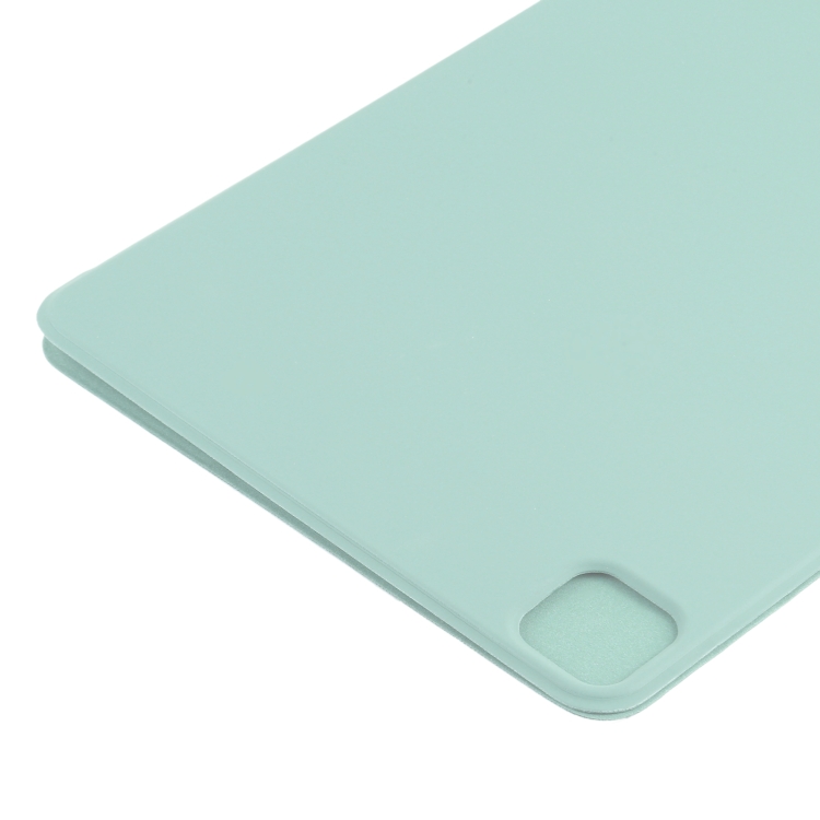For iPad Pro 13 2024 Double-sided Clip Non-buckle Magnetic PU Smart Tablet Case(Light Green) For iPad Pro 13 2024 Double-sided Clip Non-buckle Magnetic PU Smart Tablet Case(Light Green)