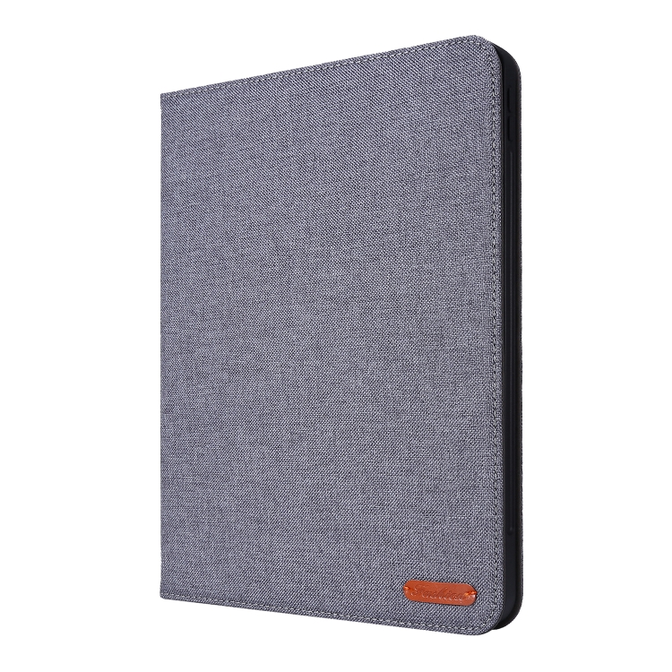 For iPad Air 13 2024 Fabric Leather Tablet Case(Grey) For iPad Air 13 2024 Fabric Leather Tablet Case(Grey)