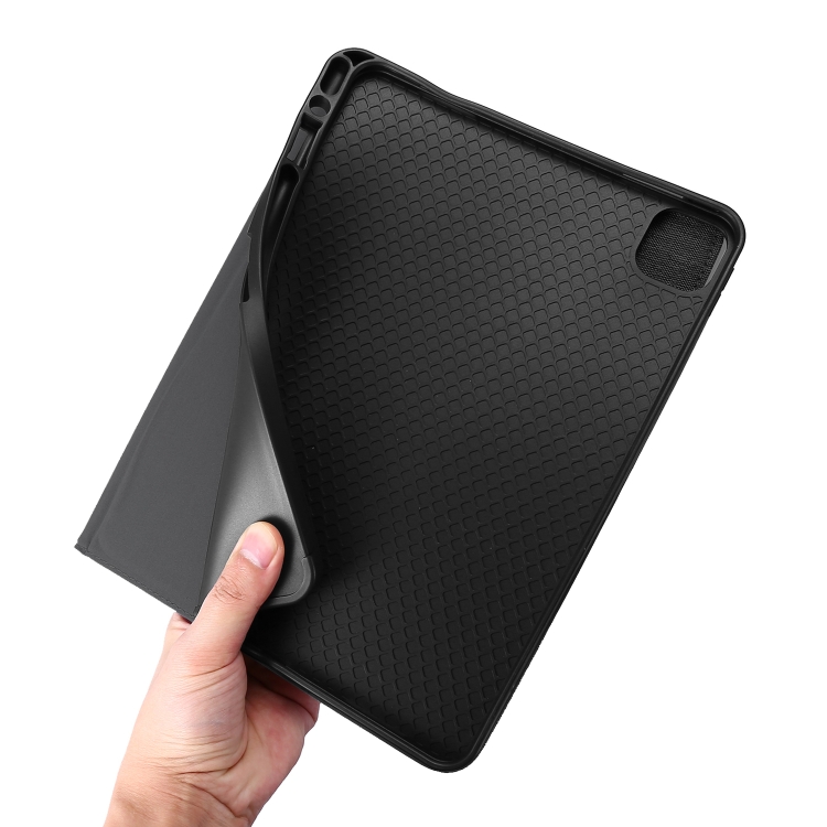 For iPad Air 13 2024 Fabric Leather Tablet Case(Grey) For iPad Air 13 2024 Fabric Leather Tablet Case(Grey)